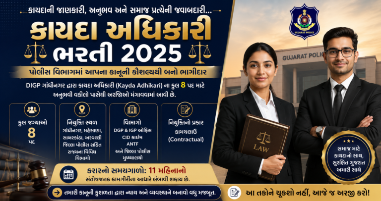 DIGP Gandhinagar Recruitment 2026