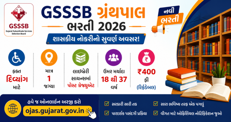 GSSSB Recruitment 2026