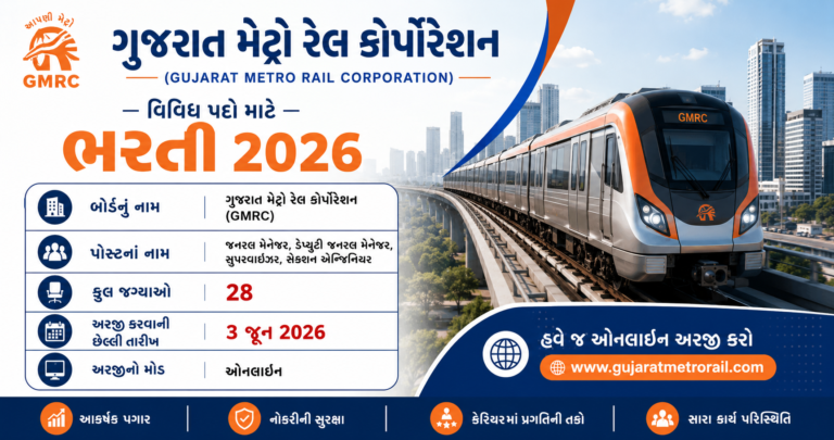 GMRC Recruitment 2026
